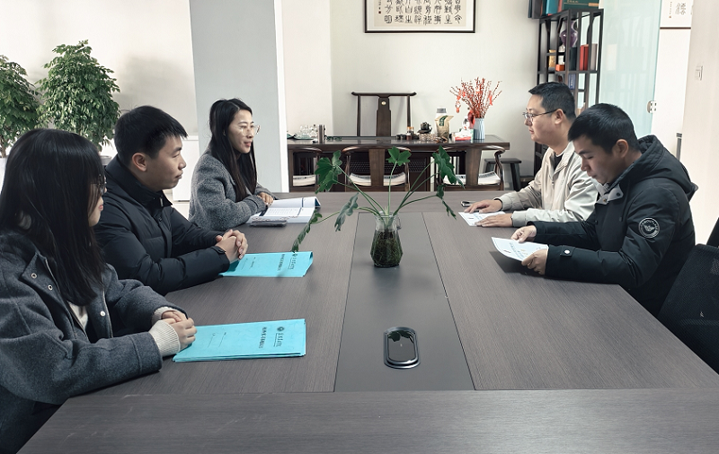 信阳农林学院“科技副总”到我公司开展科技服务活动